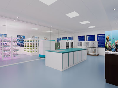 现代生物实验室3d模型 现代生物实验室