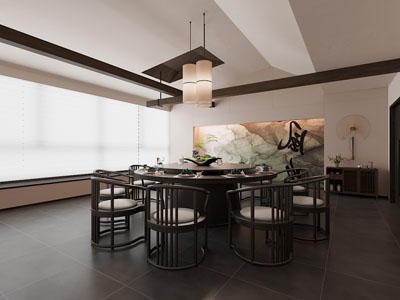 新中式酒店包厢包间