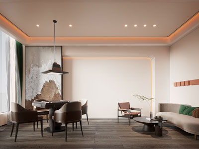 新中式棋牌室 休闲室