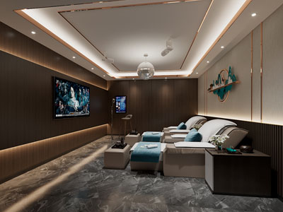 新中式影音室 视听室