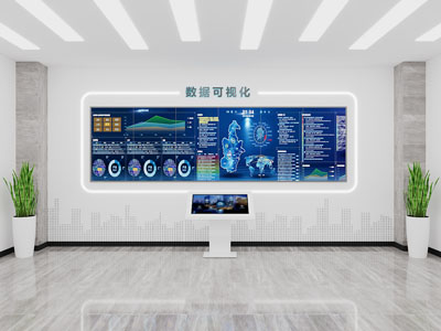 现代科技展厅展览墙