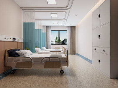 现代医院病房3d模型 现代医院病房