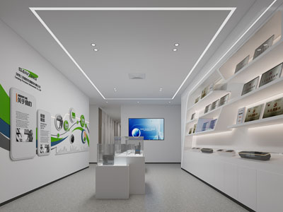 现代企业展厅展览 荣誉墙 文化墙