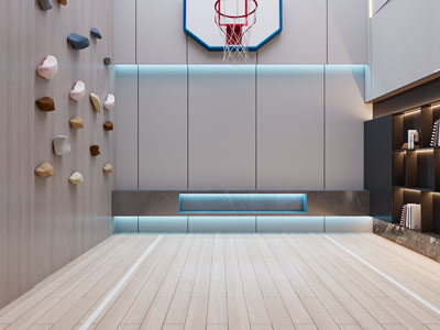 现代娱乐空间 休闲室 家居多功能房