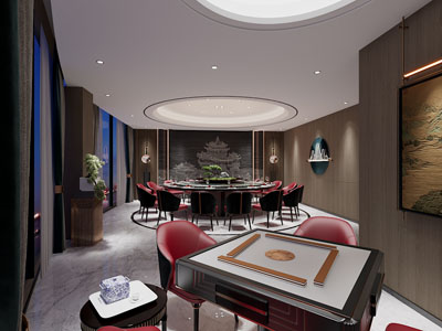 现代酒店包厢包间