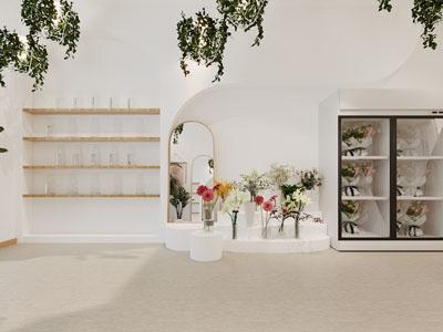 现代鲜花店