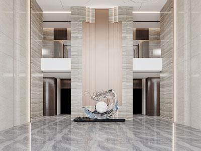 现代办公楼大厅