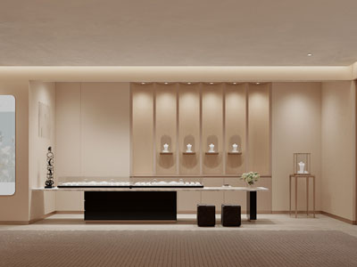 现代珠宝首饰专卖店