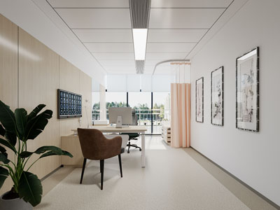 现代诊室 门诊 诊疗室3d模型 现代诊室 门诊 诊疗室