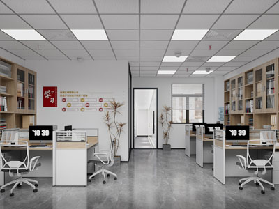 现代公共办公区