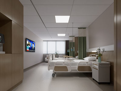 现代医院病房3d模型 现代医院病房