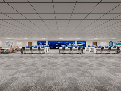 现代指挥中心 监控室