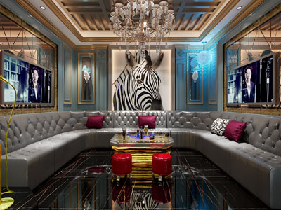 现代轻奢KTV包房