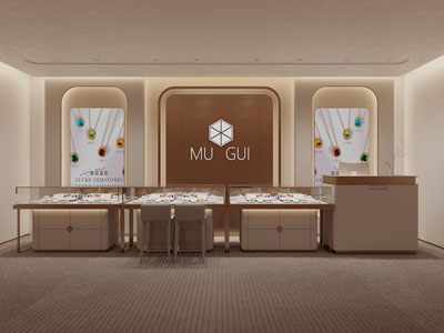 现代珠宝首饰专卖店