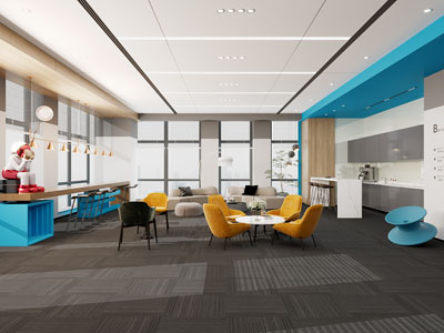 现代公司茶水间 休闲区