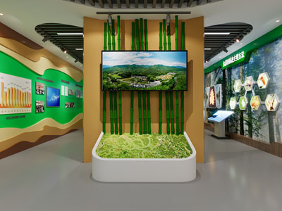 现代乡村改革展厅