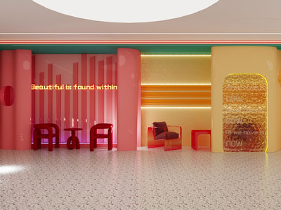 现代前厅休息区 洽谈区