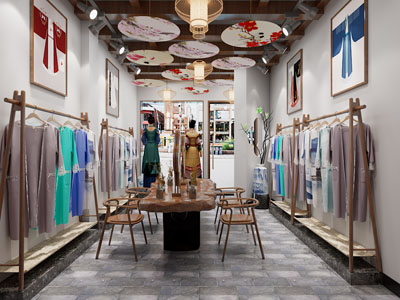 新中式汉服专卖店