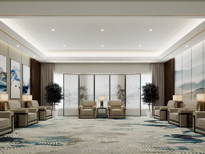 新中式贵宾室 接待厅