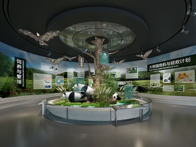现代大熊猫生态保护展厅