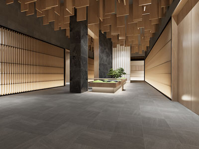 新中式大堂前台接待