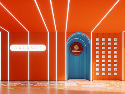 现代儿童娱乐空间 游乐室