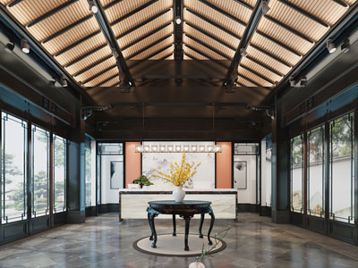 新中式大堂 大厅