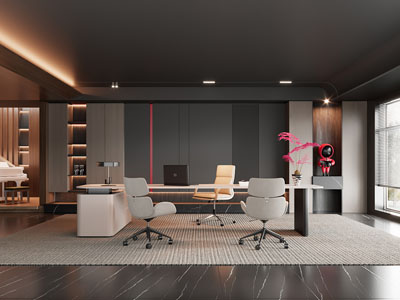 现代董事长 总经理办公室