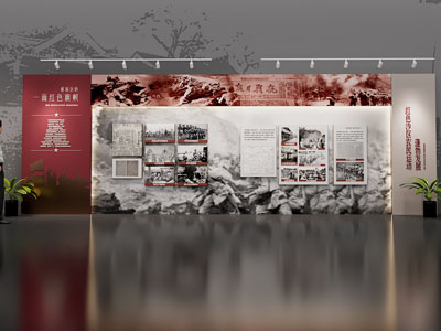 现代党建展厅展览墙
