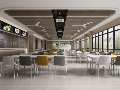 现代食堂 饭店餐馆