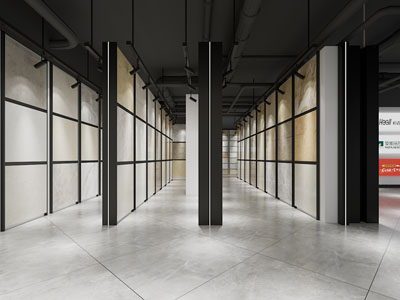 工业风loft展厅展览墙