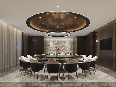 新中式酒店包厢包间