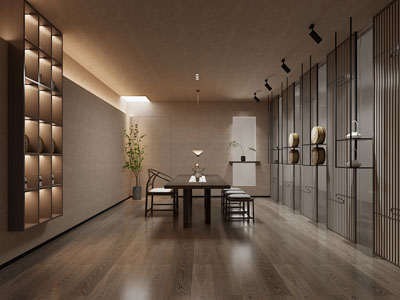 新中式茶馆 茶叶店