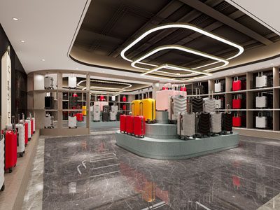 现代行李箱包专卖店