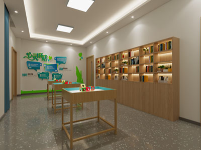 现代心理咨询室3d模型 现代心理咨询室