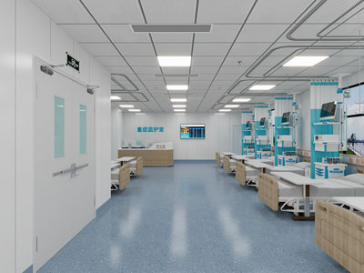 现代医院病房3d模型 现代医院病房