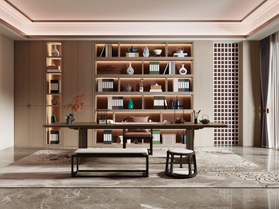 新中式书房