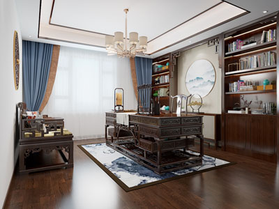 新中式书房