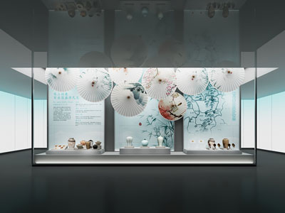 新中式陶器展厅展览