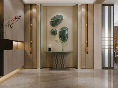 新中式玄关门厅