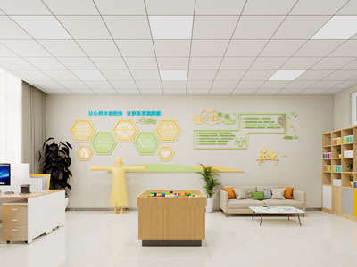 现代心理咨询室3d模型 现代心理咨询室