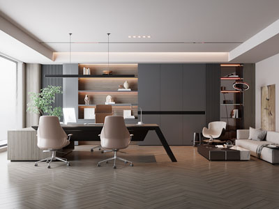 现代董事长 总经理办公室