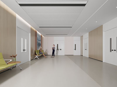 现代医院手术室等候大厅3d模型 现代医院手术室等候大厅