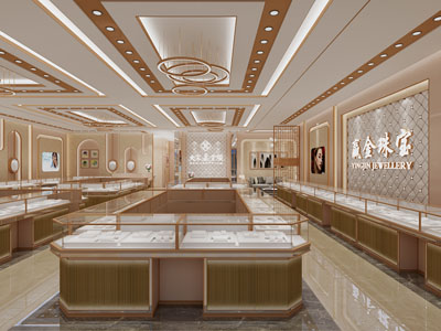 现代轻奢珠宝首饰专卖店