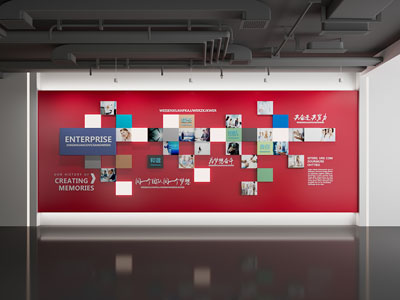 现代企业文化墙