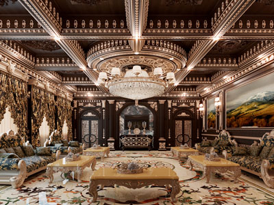 欧式宫廷贵宾室 接待厅