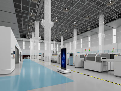 现代厂房 工厂车间