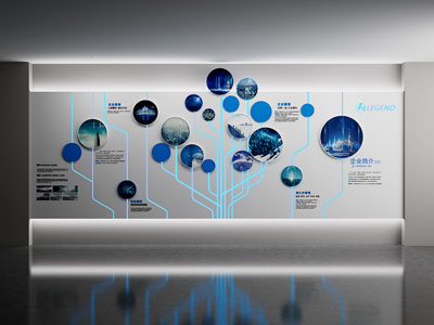 现代企业文化墙