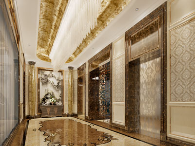 新中式玄关门厅过道