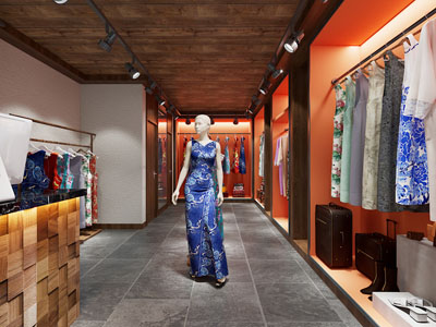 中式传统服装专卖店